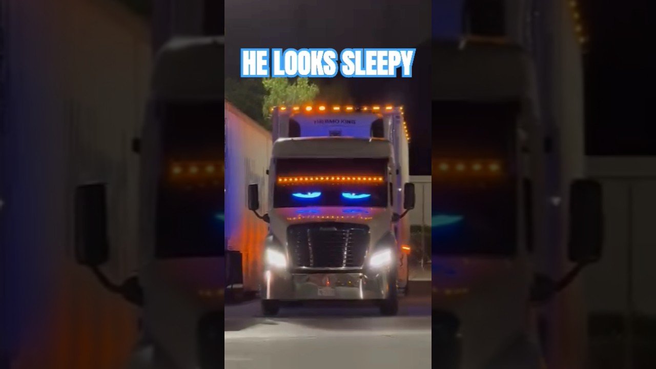 What this SLEEPY Trucker did will make you feel better about yourself. This is TRUCKING!