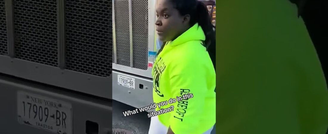 What would you have done in this situation? This Trucker is in a BAD SITUATION.