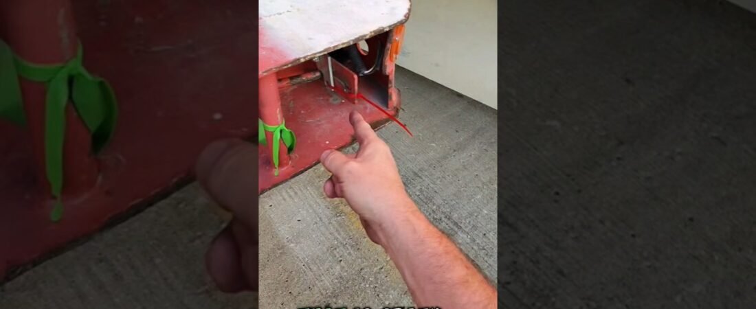 What’s holding this semi trailer together will SHOCK you!