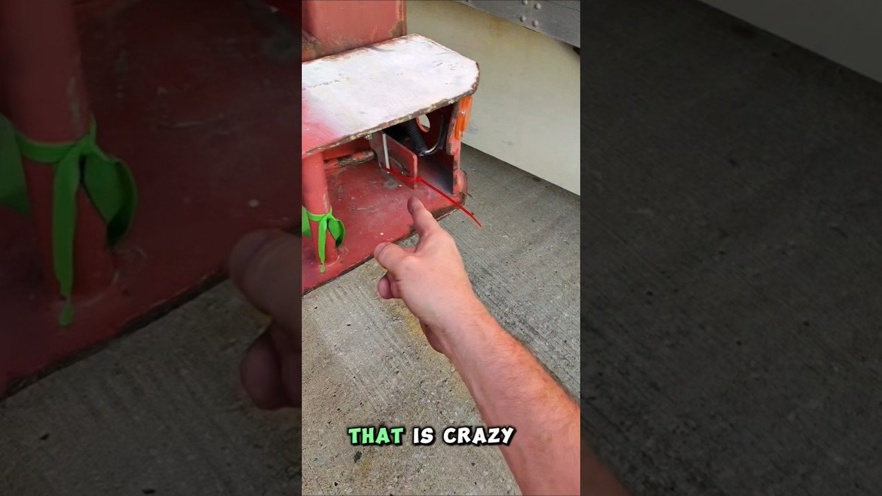 What’s holding this semi trailer together will SHOCK you!