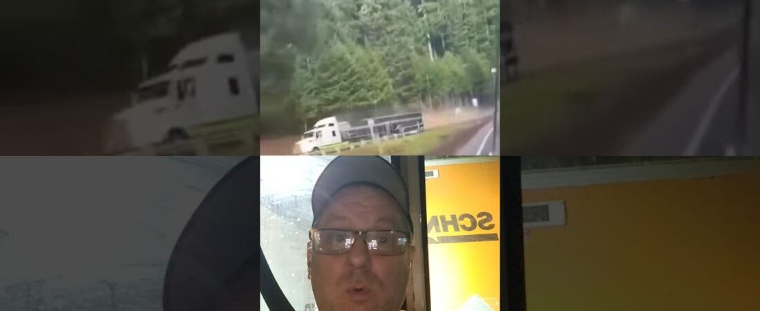 When 2 semi trucks use the runaway truck ramp at the same time. Pray for them.