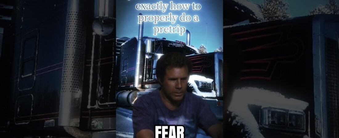 When FEAR has a trucker forgetting the basics.