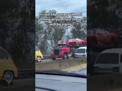 When TRUCKERS WIN THE LOTTERY. What would you do if you won it all?