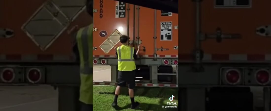When Truckers get in a HURRY they make HUGE mistakes.