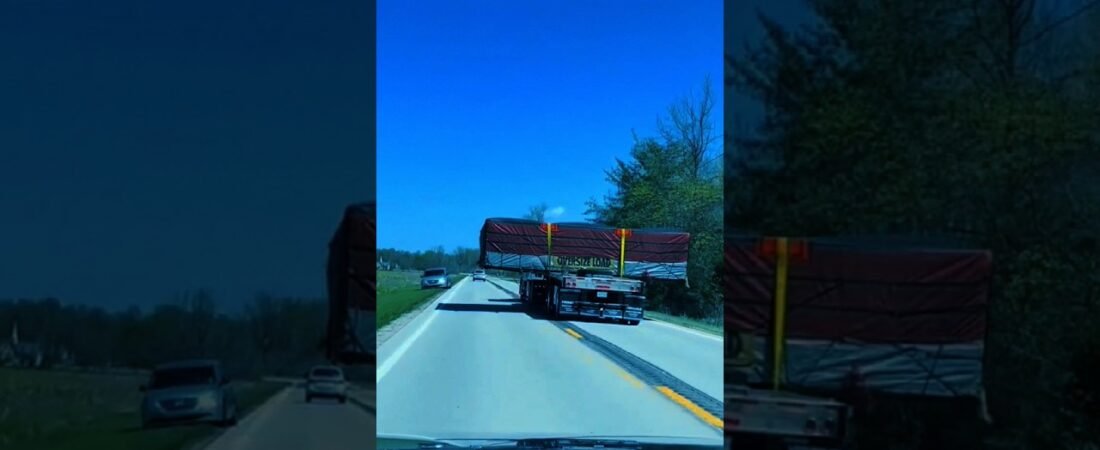 When Trucking feels like FLYING. Oversize Load Life!