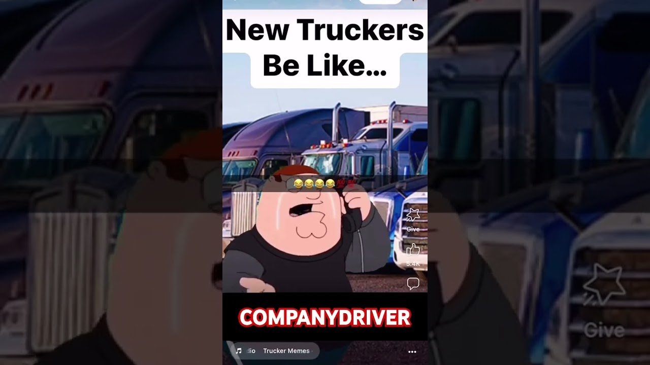 When you just wanna go home. Truckers having weak moments is NOT OK!