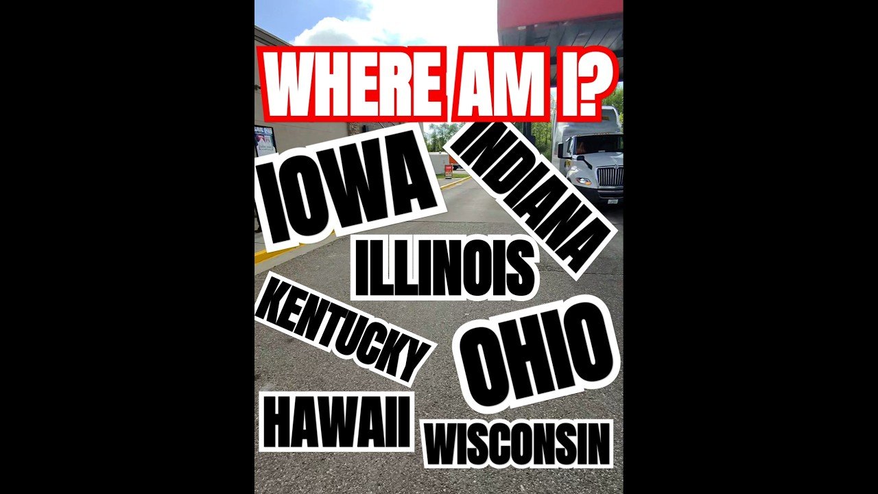Where am I? I’ve been driving so long I forgot. You don’t even know where I am.