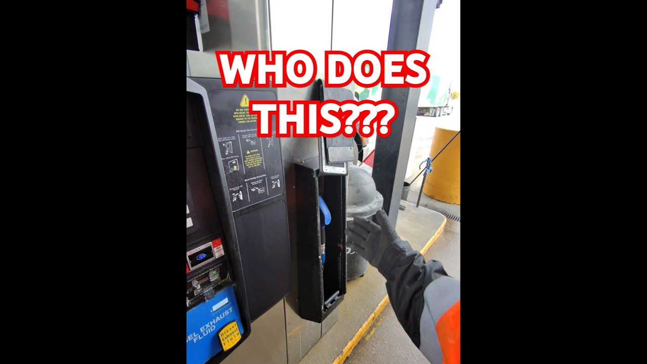 Who is leaving these out here for us to get hurt on? This is so dangerous for truckers.