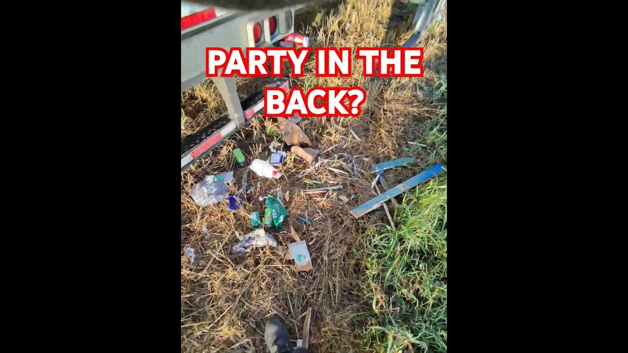 Who threw a PARTY in the back of my trailer? This Trucker Wasn’t Invited?