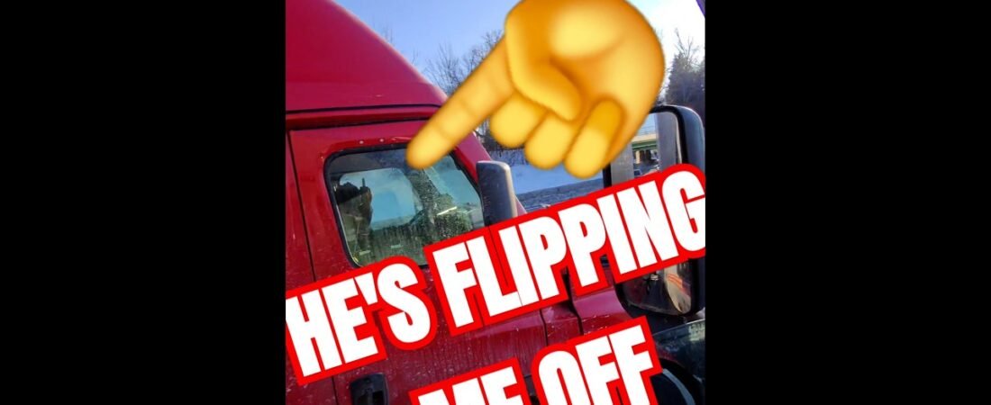 Why are “THEY” so violent and angry towards me out here? Truckers need to do better.