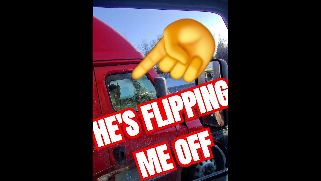 Why are “THEY” so violent and angry towards me out here? Truckers need to do better.