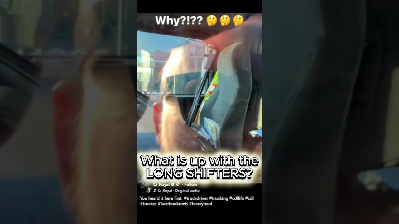 Why do truckers have LONG SHIFTERS? Learn why Truck Drivers prefer them over the short ones.