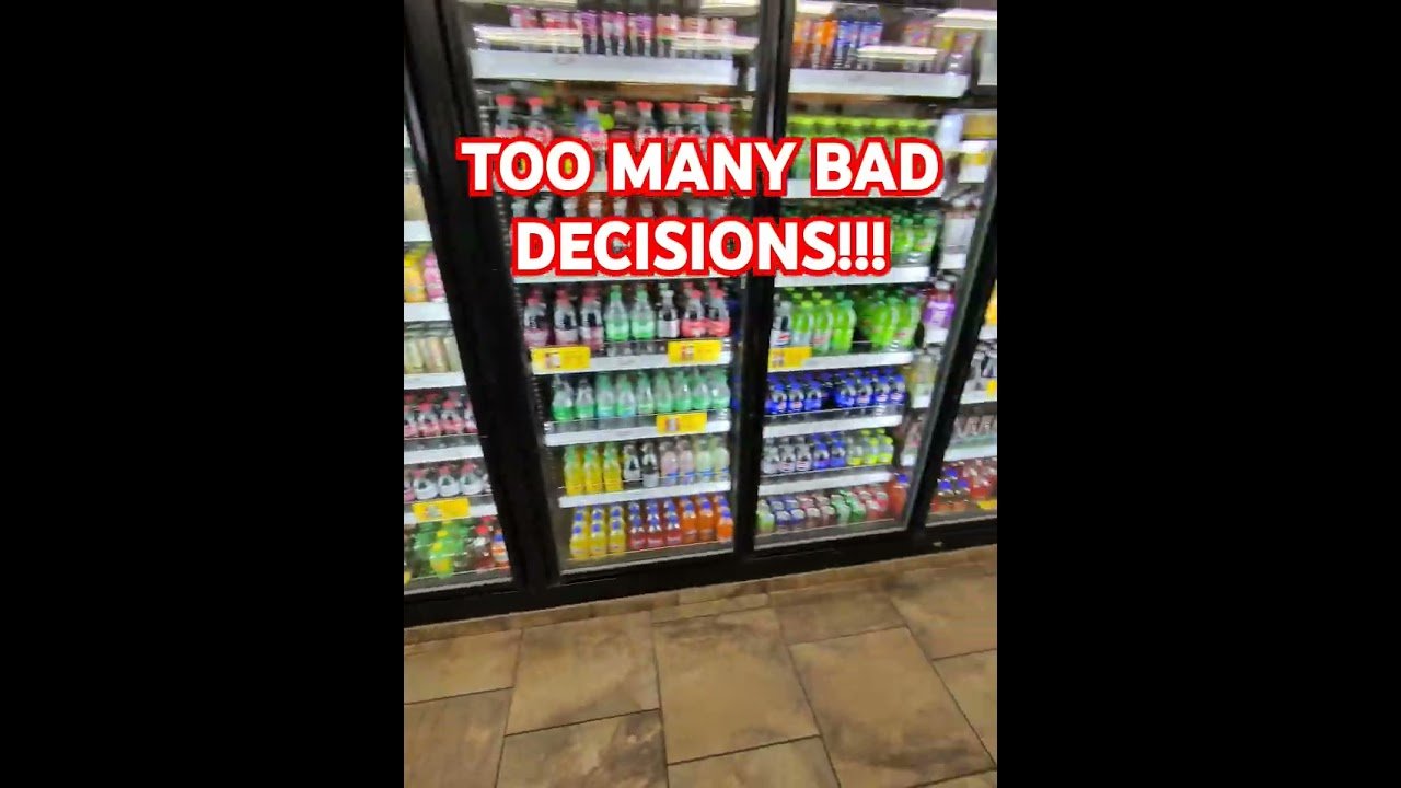Why do we always do this to ourselves? We know the decisions are bad, but we do them anyway…