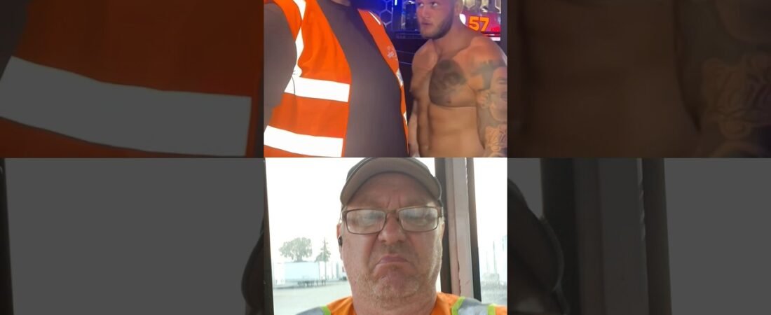 YOU CAN’T INTIMIDATE A REAL TRUCKER!