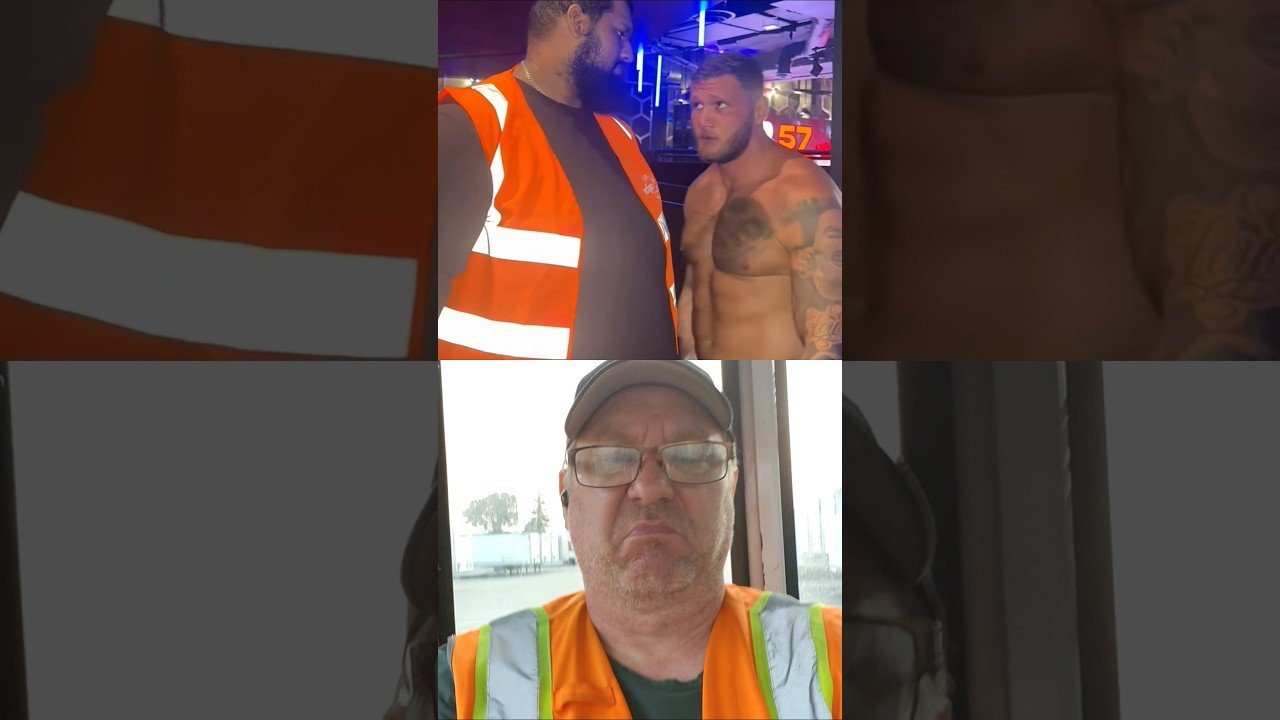 YOU CAN’T INTIMIDATE A REAL TRUCKER!