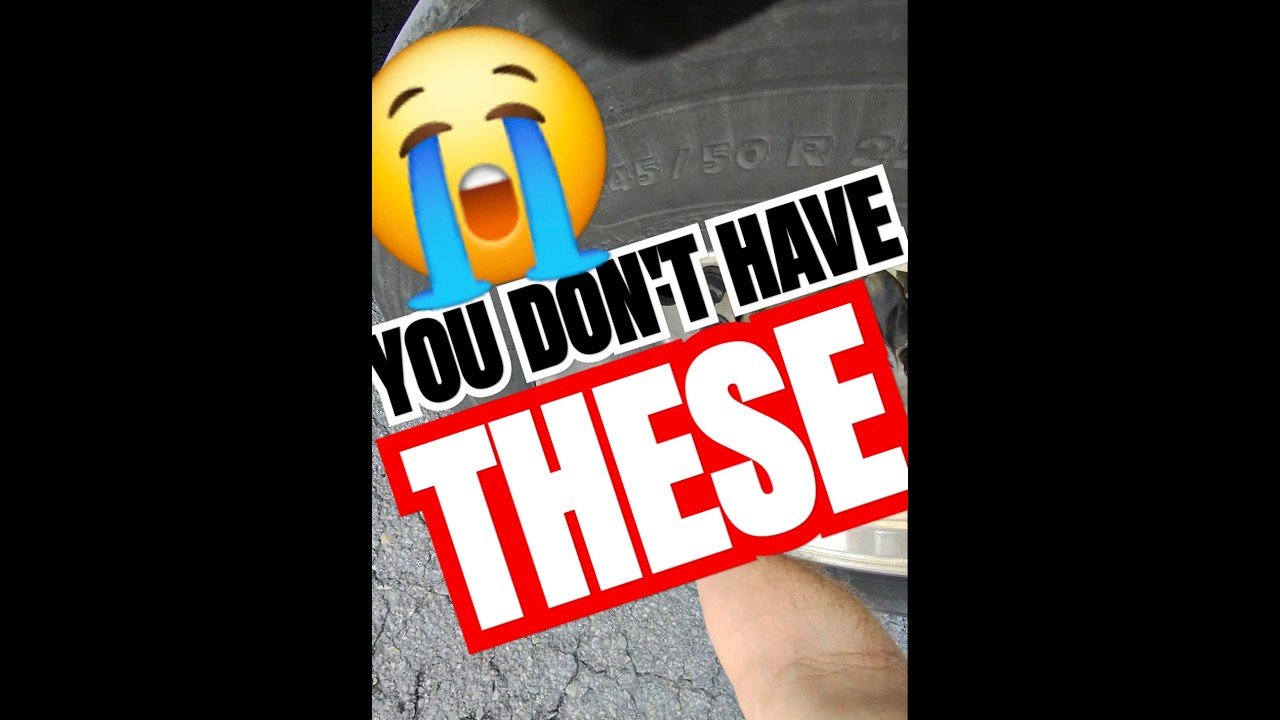 YOU DON’T HAVE THESE TO SAVE YOUR LIFE, BUT I DO! Don’t be broke down again!