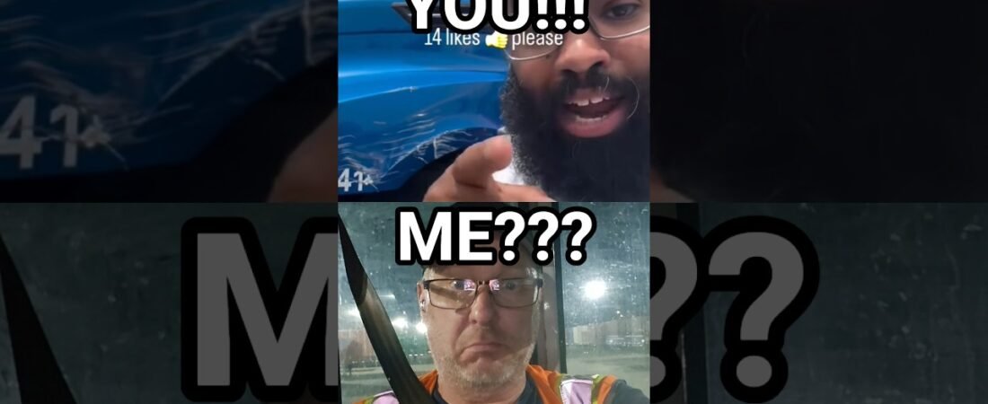 YOU WON’T BELIEVE WHO THIS TRUCKER  IS BLAMING FOR HIS ACCIDENT, DRIVER! ITS YOU!