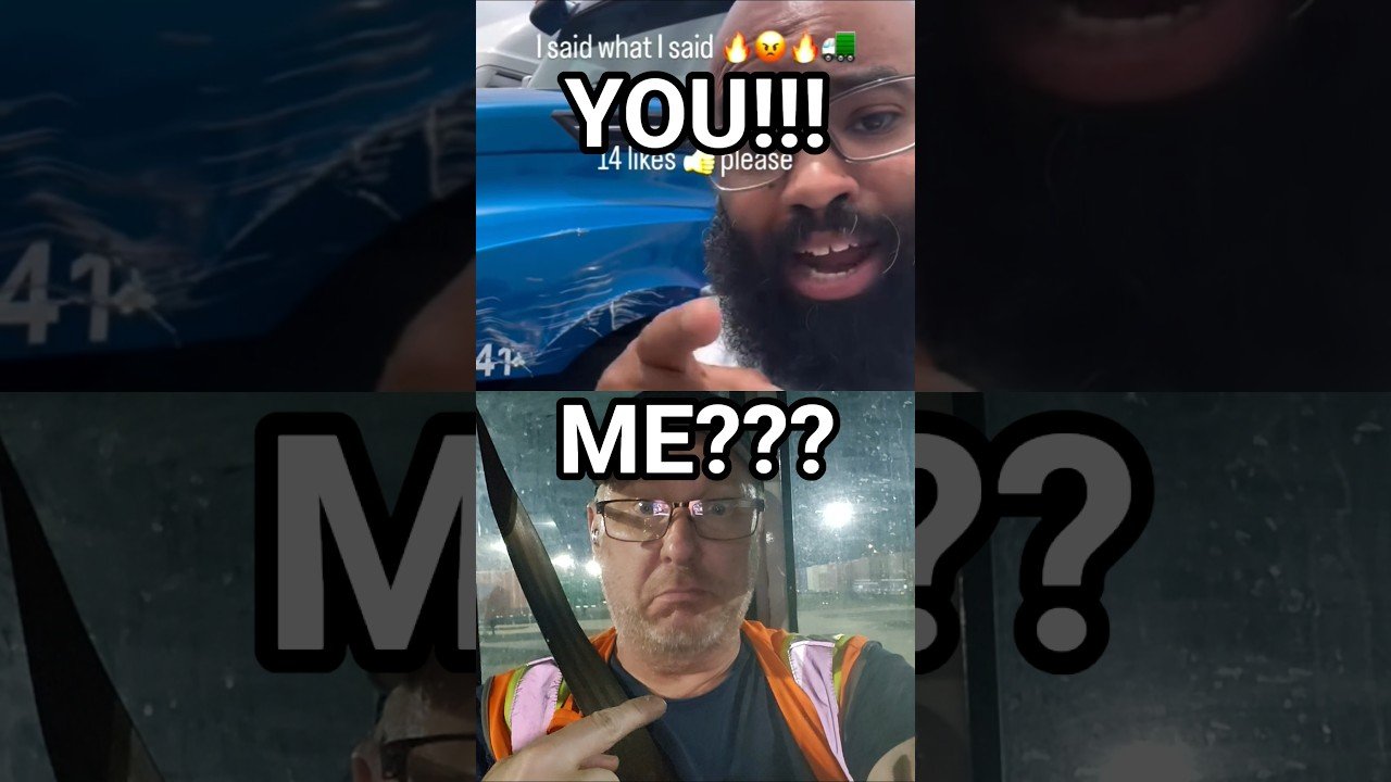 YOU WON’T BELIEVE WHO THIS TRUCKER IS BLAMING FOR HIS ACCIDENT, DRIVER! ITS YOU!