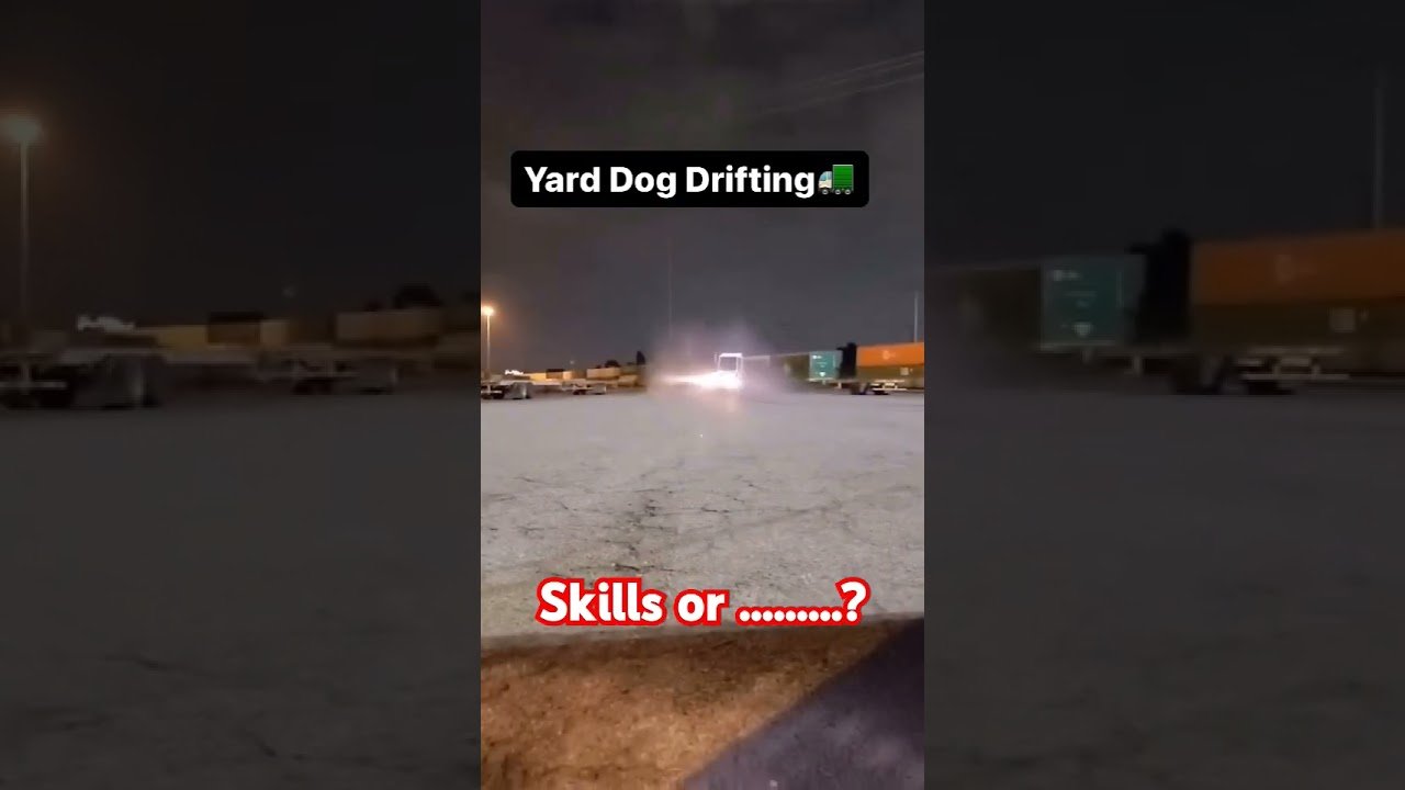 Yard Dog Skills like YOU’VE NEVER SEEN! This yard spotter can do things no other drivers can.