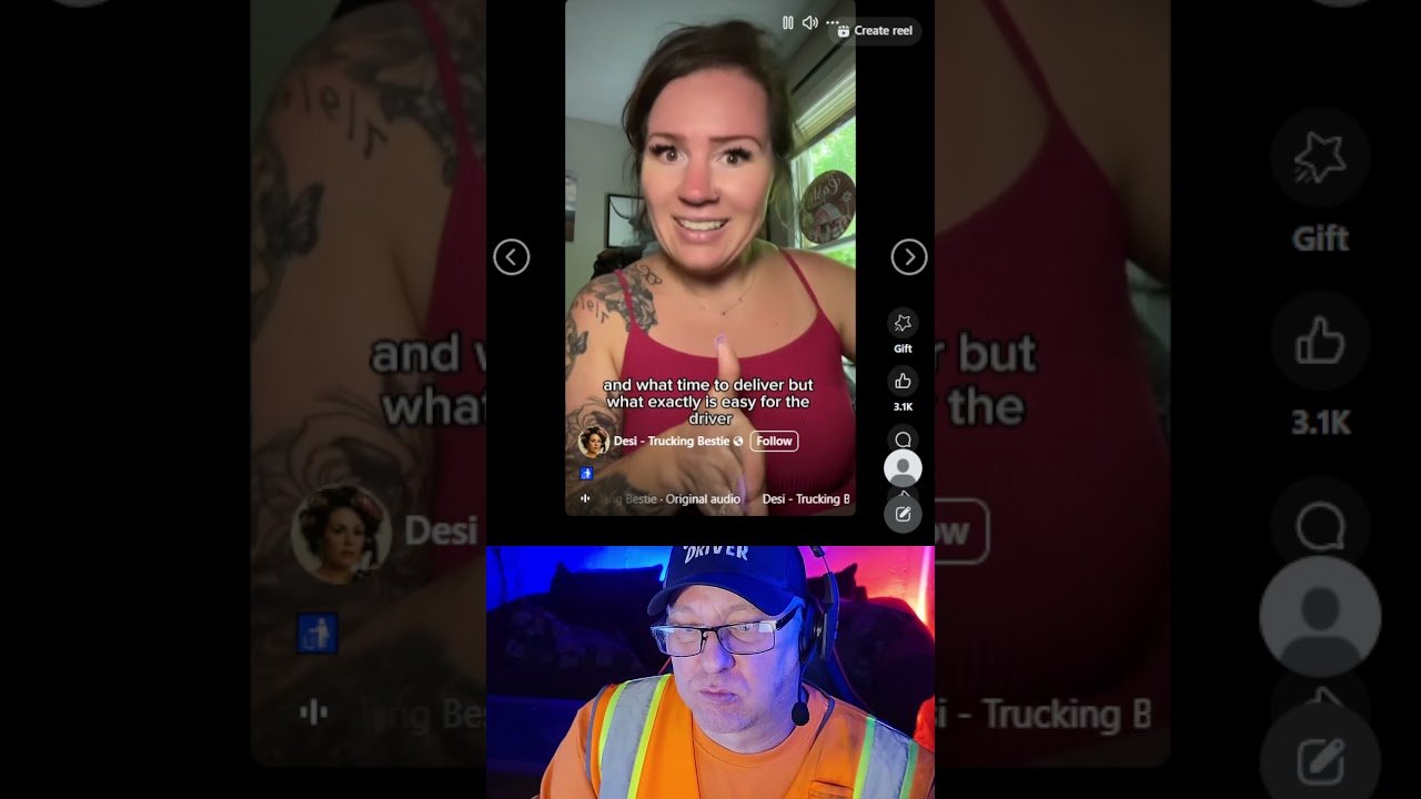 You can learn a lot from a Female in the Trucking Industry.  #truckdriver #truckinglife