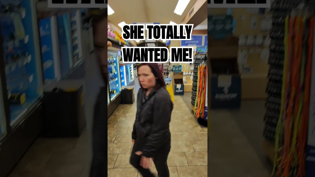 You didn’t know it was THIS easy for truckers to get hit on by pretty girls at the truck stop.