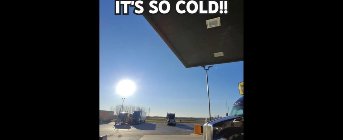 You gotta do what it takes to keep warm at the pumps, or YOU WILL FREEZE AND DIE.