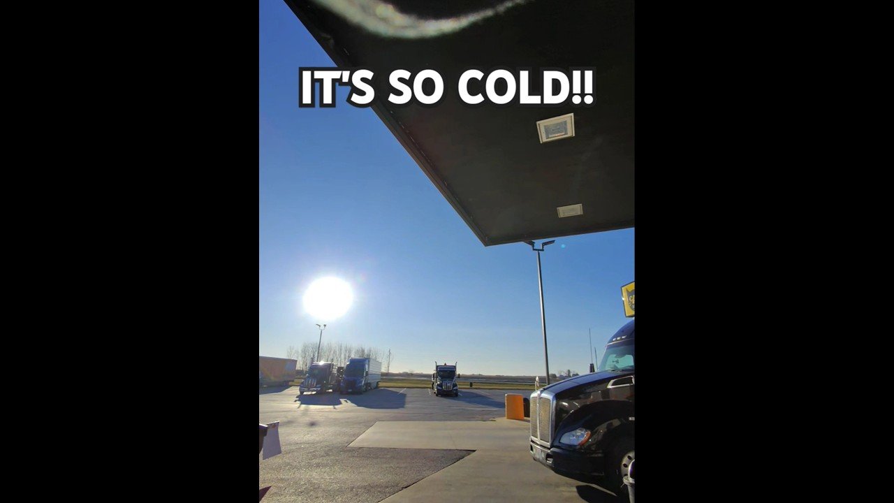 You gotta do what it takes to keep warm at the pumps, or YOU WILL FREEZE AND DIE.