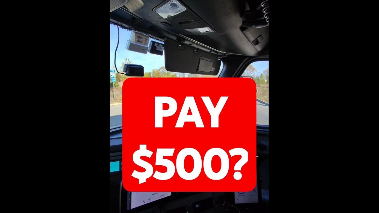 You have to pay $500 to use this turn in a Big Rig? Would you attempt  it or are you a scared brokey