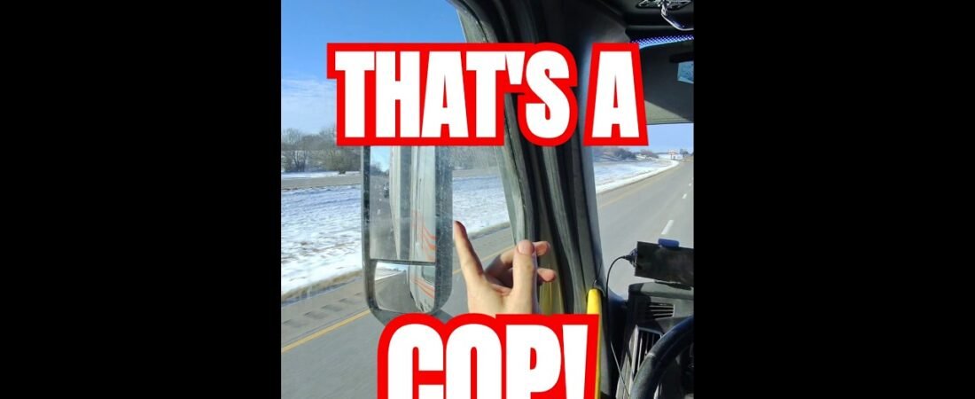 You won’t believe what this COP is doing behind me.