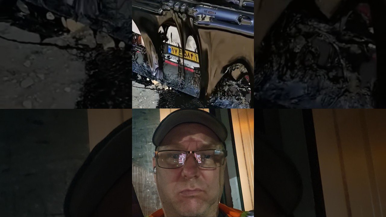You’ll never get that out, driver! Your trailer is ruined!