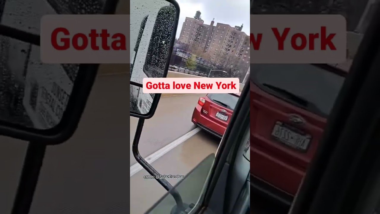 You’re going to love NY even more.aftrr this trucker shows you how to drive there.