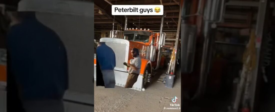 Zip It!! This is EVERY PETERBILT DRIVER!