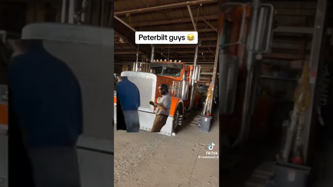 Zip It!! This is EVERY PETERBILT DRIVER!