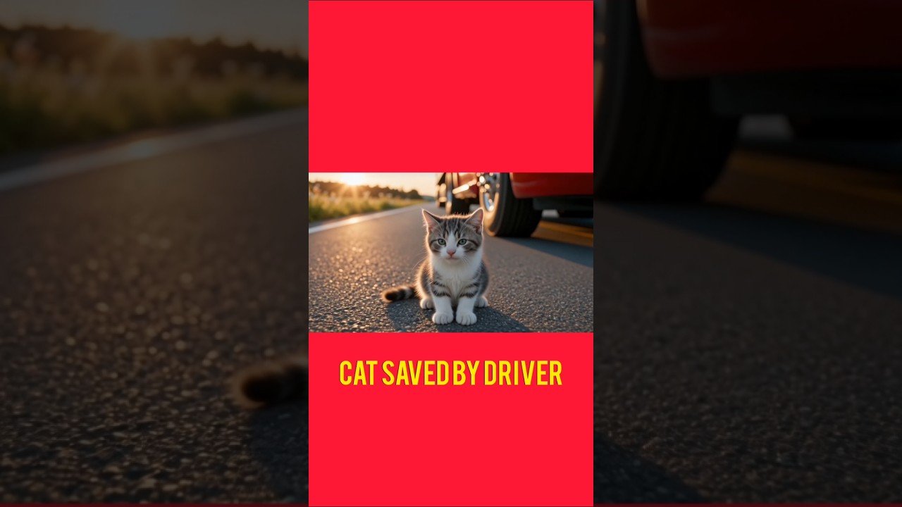 #cat #cats #truckdriver #accident