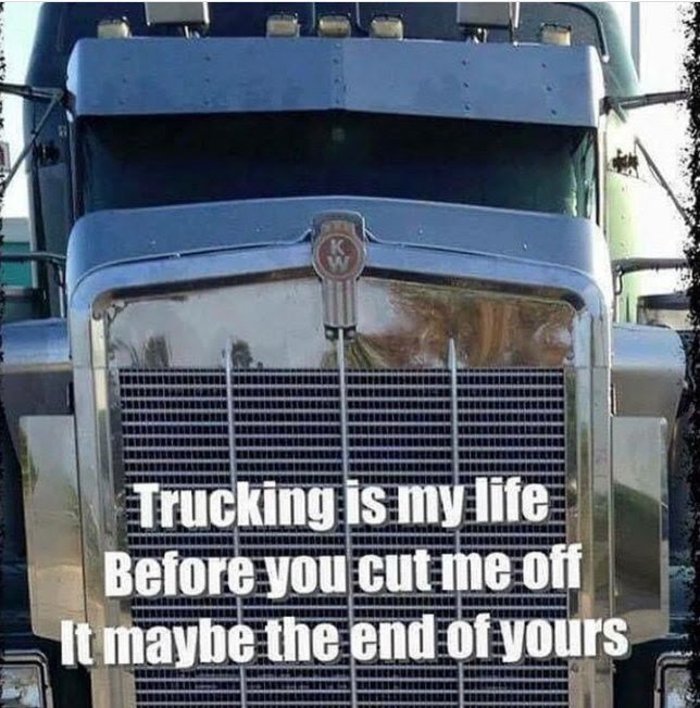 18 wheels, zero patience 🚛💨💢