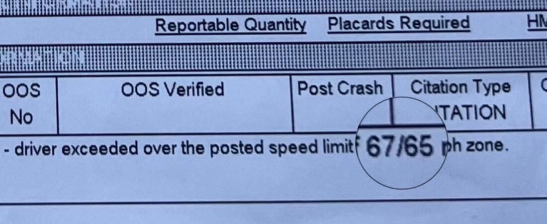2 MPH OVER??
