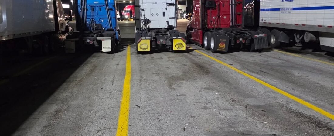 3 spots.. 3 trucks.
