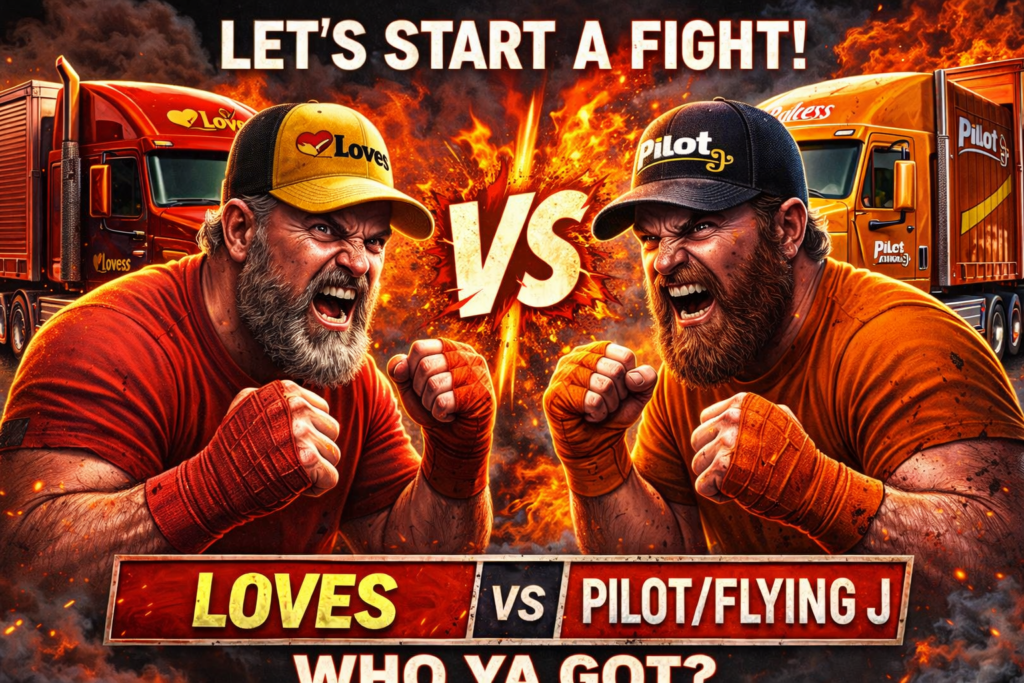 CHOOSE YOUR FAVORITE... LOVES or PILOT/Flying J????!??