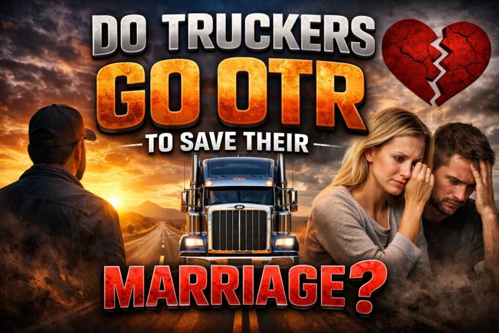 DO TRUCKERS GO OTR TO SAVE THEIR MARRIAGE?