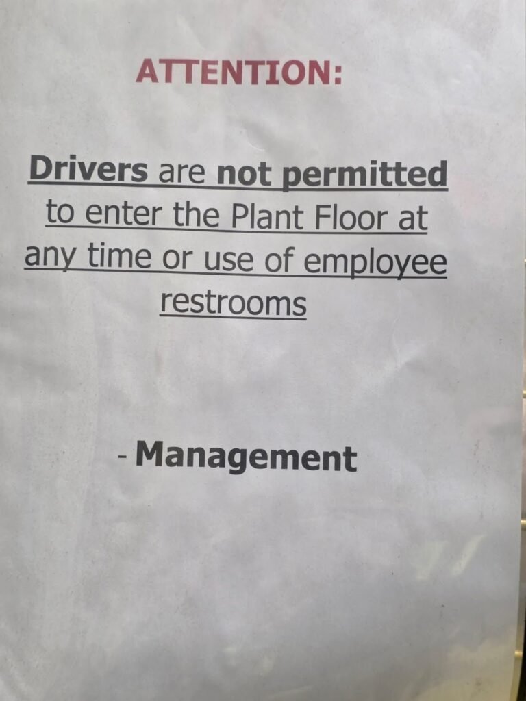 DRIVERS ARE GOING TO REMEMBER HOW YOU TREATED THEM.