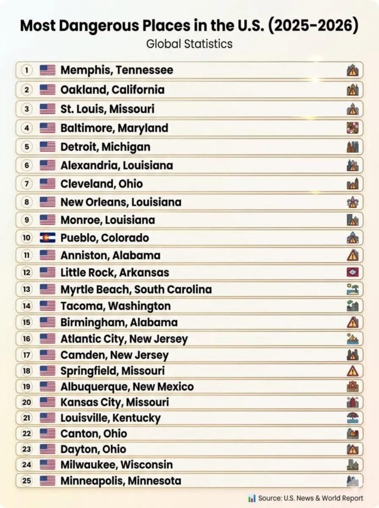 Did your city make the list?