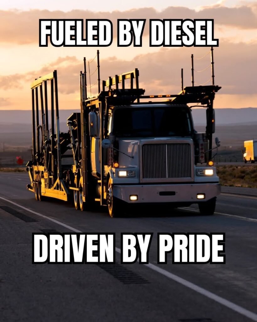 Diesel power, driven by pride ⛽🔌