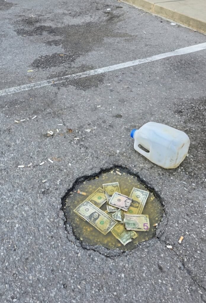 Don't fall for it driver!! It's a trap.