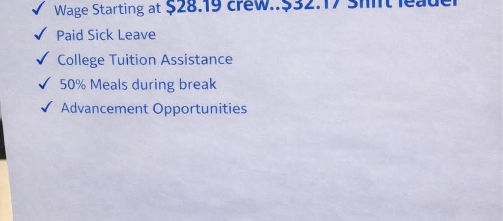 Drivers, I don’t even make this much per hour.