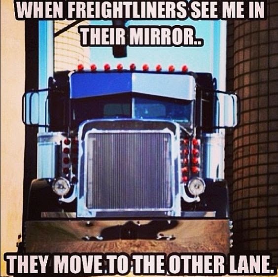 Freightliners fear me! 🚛💨 #RoadKing