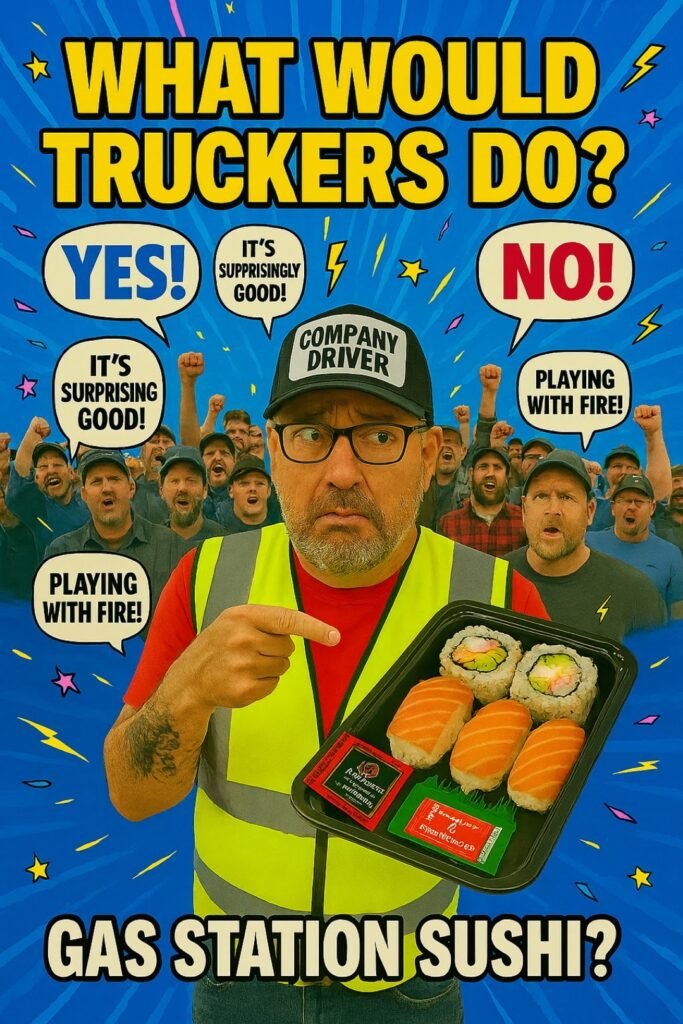 GAS STATION SUSHI? What Would Truckers Do? #WWTD