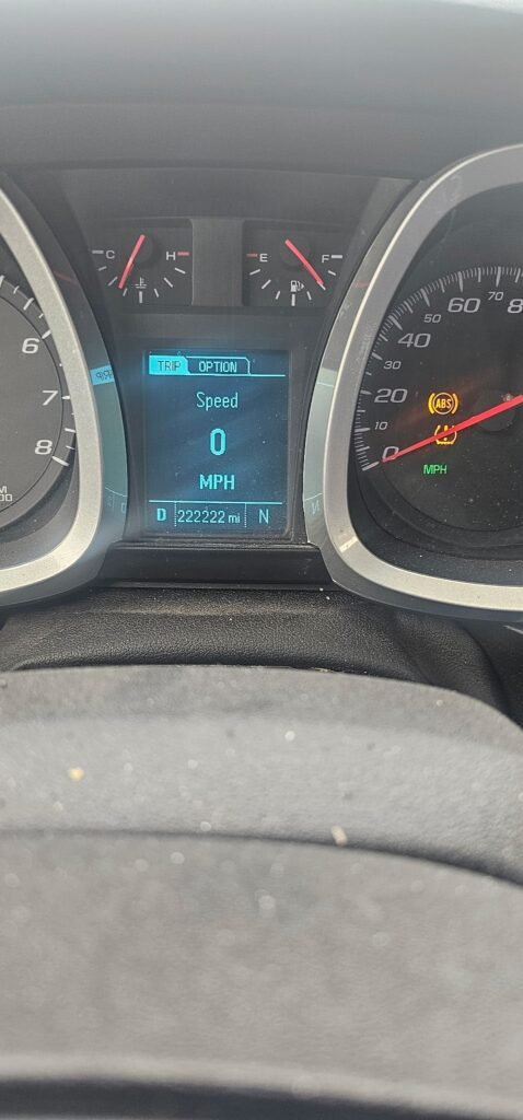 How many miles does your personal vehicle have Driver? I'm still braking it in.