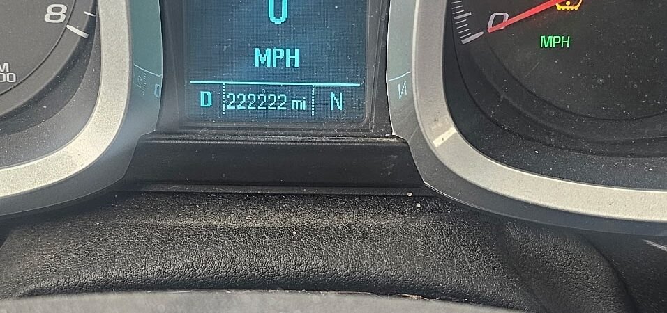 How many miles does your personal vehicle have Driver? I’m still braking it in.