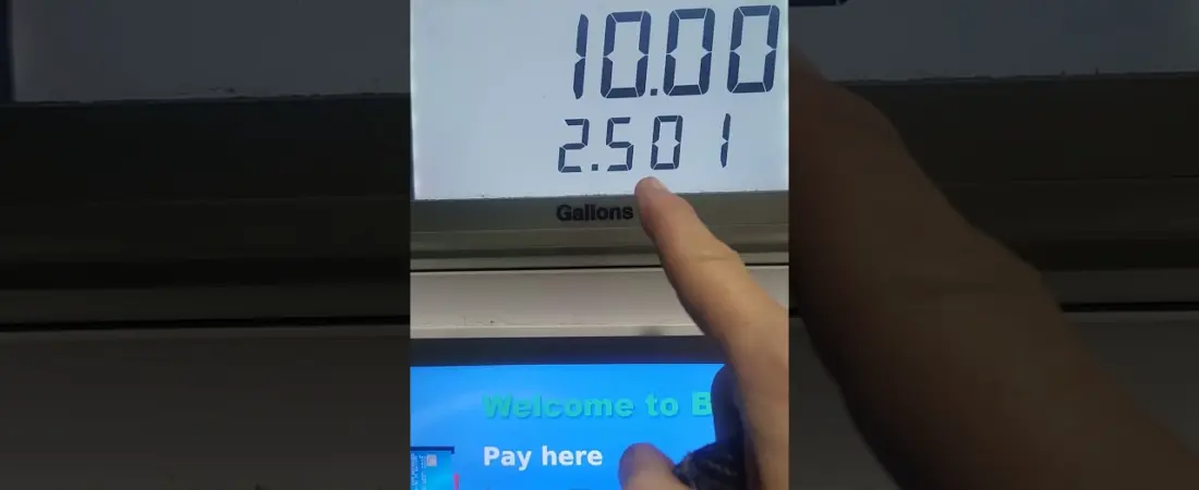 I HATE BEING POOR, DRIVER! Just enough gas to get to work…