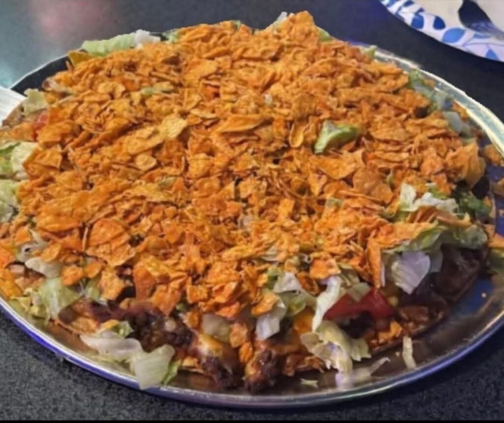 I made a pizza using truckstop snacks. Pretty close huh.